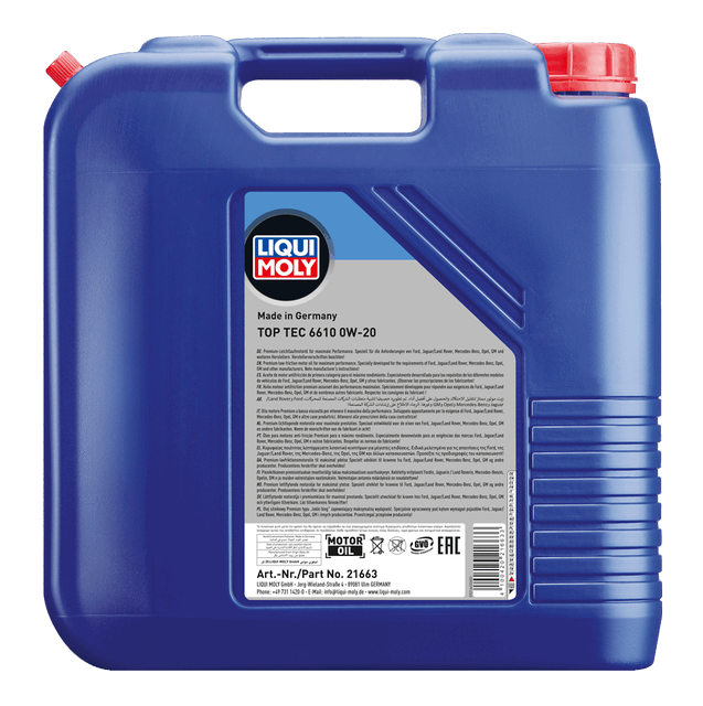Top Tec 6610 0W-20