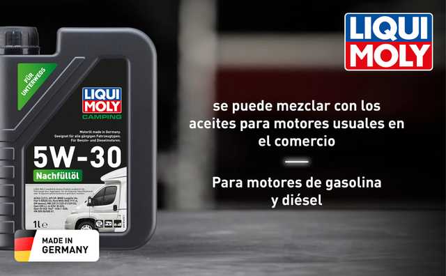 Camping Top-up Oil 5W-30
