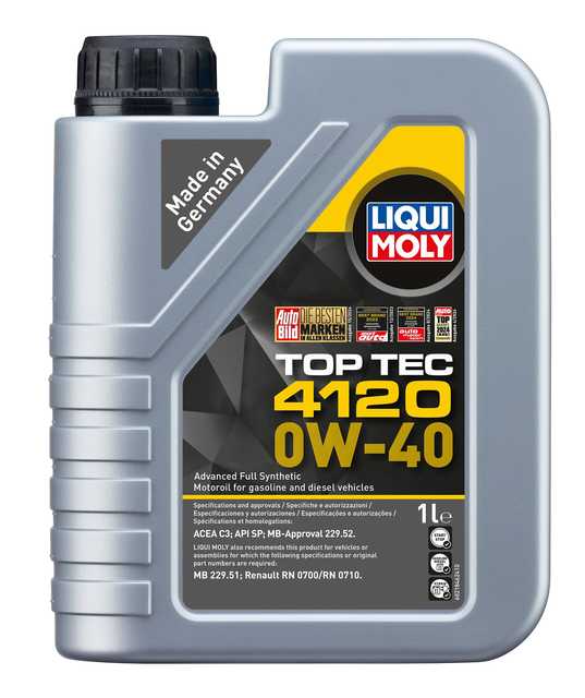 Top Tec 4120 0W-40