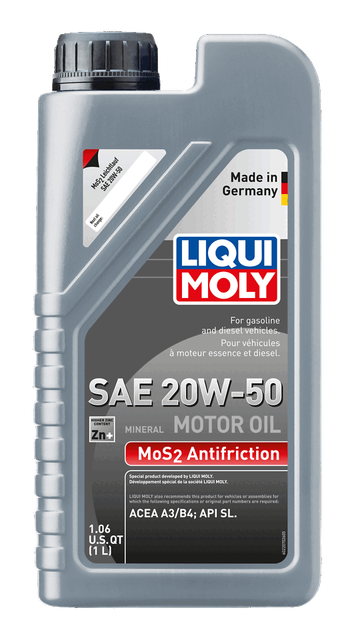 MoS2 Antifriction Motoroil SAE 20W-50