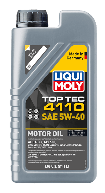 Top Tec 4110 SAE 5W-40 | LIQUI MOLY