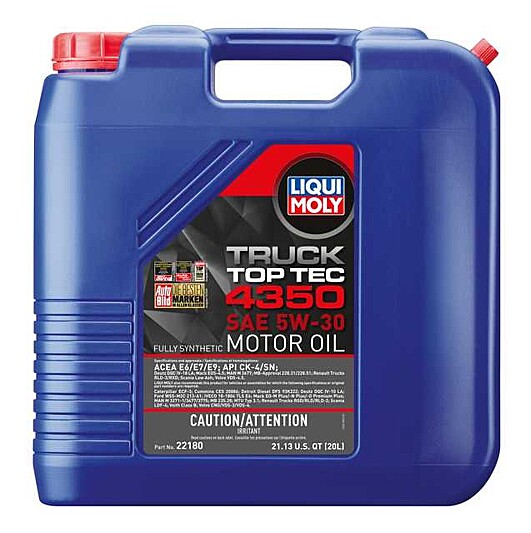Top Tec Truck 4350 SAE 5W-30 | LIQUI MOLY Top Tec Truck 4350 SAE 5W-30 | LIQUI MOLY