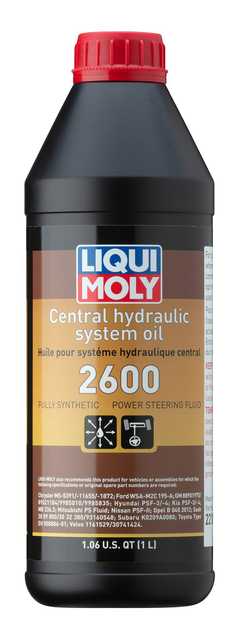 Central Hydraulic System Oil 2600