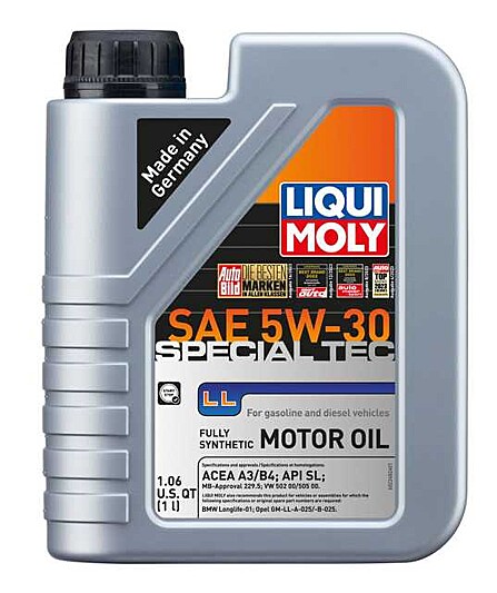 BMW 5W-30 Oil Change Kit - Liqui Moly 11428507683KT2