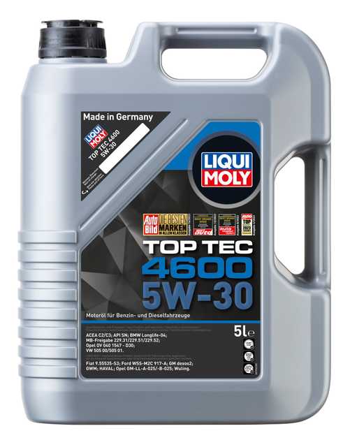 Top Tec 4600 5W-30 | トップテック4600 5W-30 | LIQUI MOLY