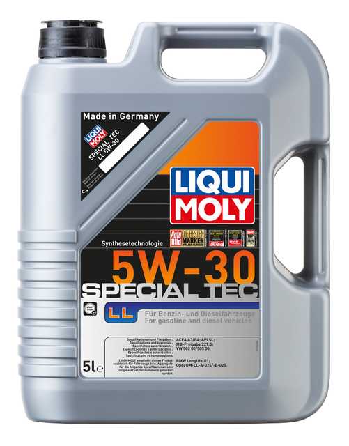 Special Tec LL 5W-30 | スペシャルテックLL 5W-30 | LIQUI MOLY