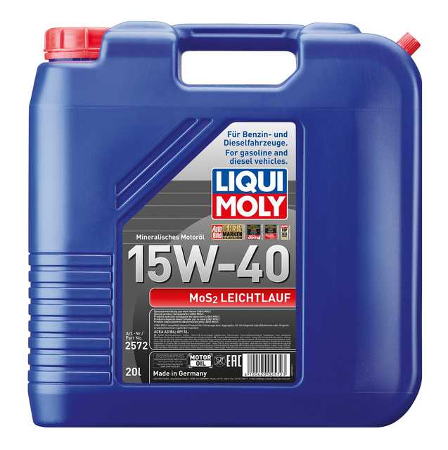 MoS2 Low-Friction 15W-40