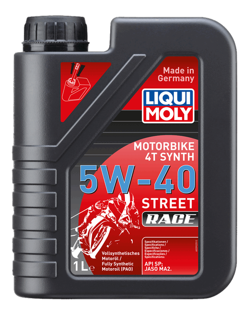Sintētiskā 4T motoreļļa motocikliem 5W-40