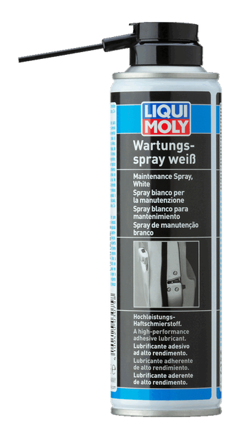 Wartungsspray weiß