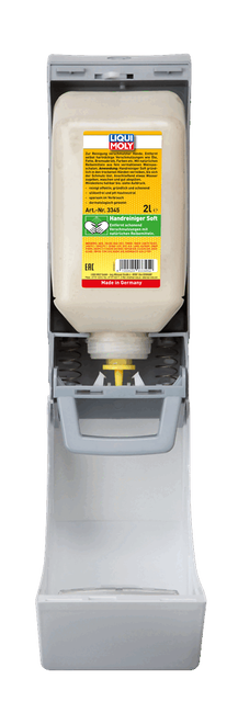 Dispenser for soft bottle