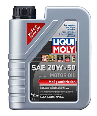 MoS2 Antifriction Motoroil SAE 20W-50