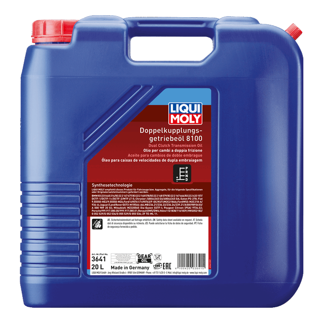 Dual Clutch Transmission Oil 8100 | デュアルクラッチ