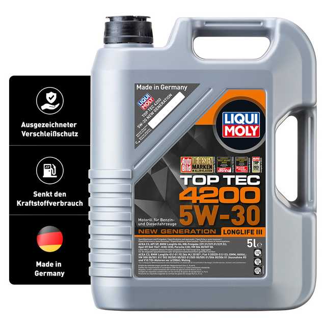 Top Tec 4200 5W-30 New Generation | LIQUI MOLY
