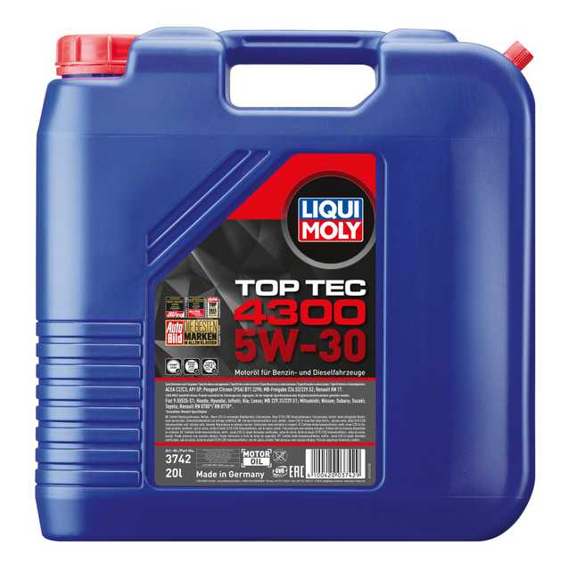 Top Tec 4300 5W-30 | トップテック4300 5W-30 | LIQUI MOLY