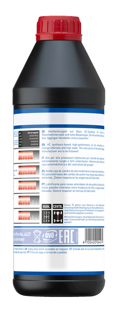Høyeffekts girolje (GL3+) SAE 75W-80