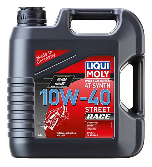 LIQUI MOLY 10W-40 BASICSTREET 1L 3本 Motorbike 4T Synth 10W-40 Street Race | LIQUI MOLY