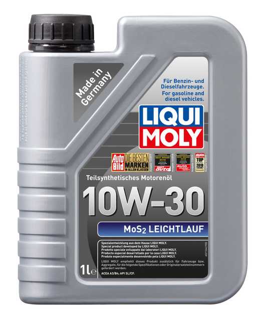LIQUI MOLY SEMI-SINTETICO MOS2 SL/CF10W30 LITRO