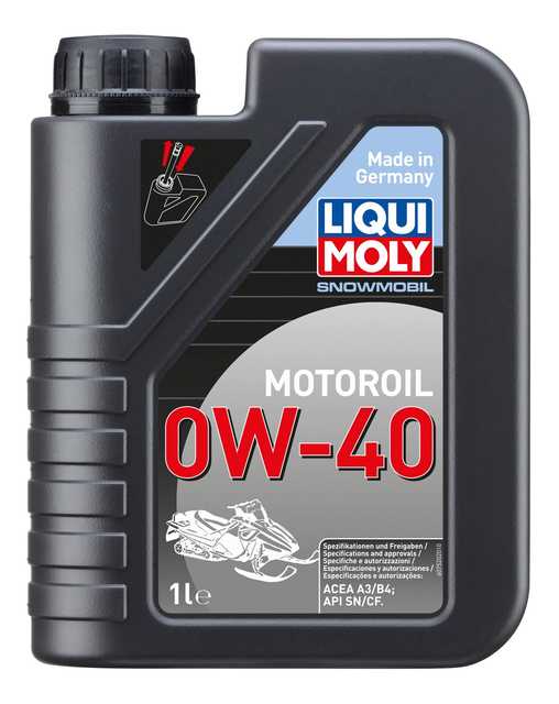 Snowmobil Motoroil 0W-40