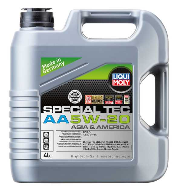 Special Tec AA 5W-20 | スペシャルテックAA 5W-20 | LIQUI MOLY