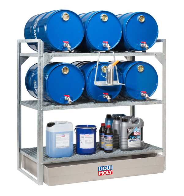 Oil barrel rack online
