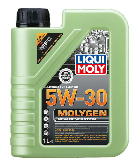 Molygen New Generation motoreļļa 5W-30
