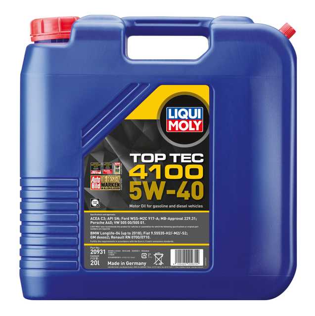 Top Tec 4100 5W-40 | トップテック4100 5W-40