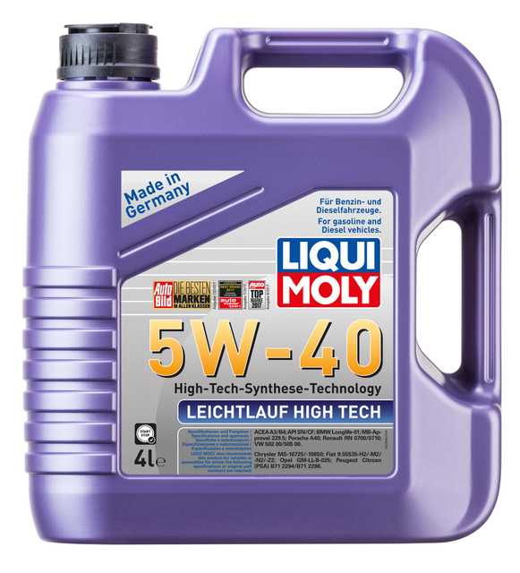 Leichtlauf High Tech 5W-40 | LIQUI MOLY