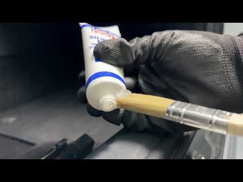 Grasa con silicona transparente