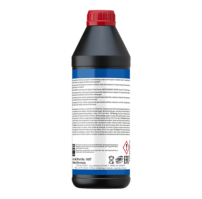 Hypoïdtransmissieolie (GL4/5) TDL SAE 75W-90