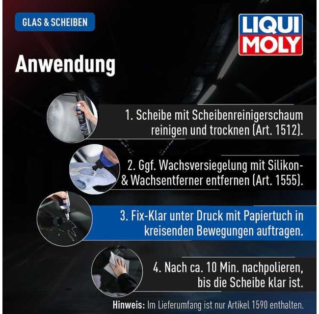 Fixklar Regenabweiser