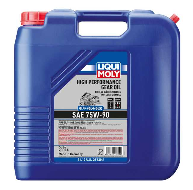 High Performance Gear Oil (GL4+) SAE 75W-90
