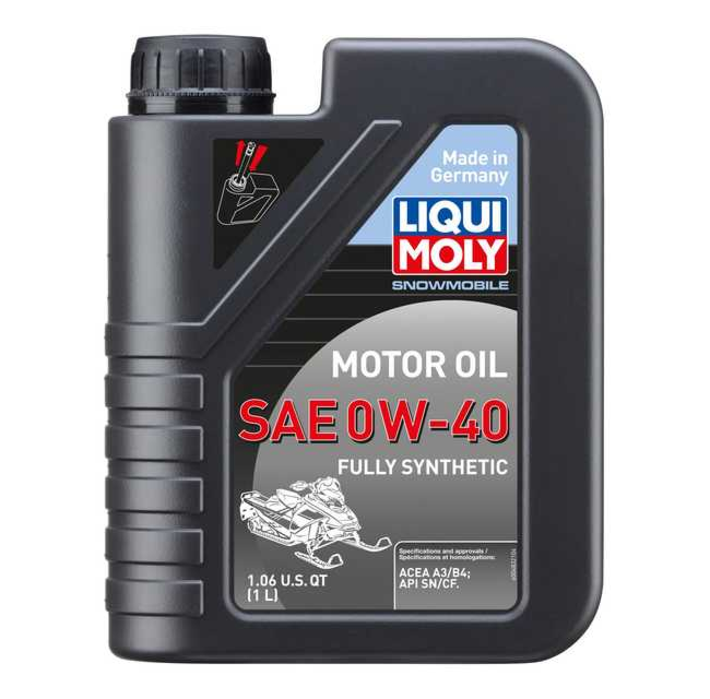 Snowmobile Motoroil SAE 0W-40