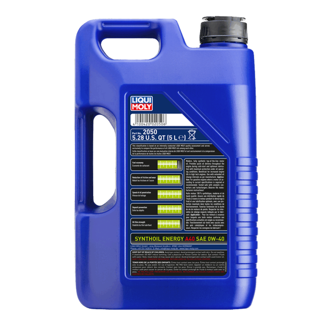 Synthoil Energy A40 SAE 0W-40