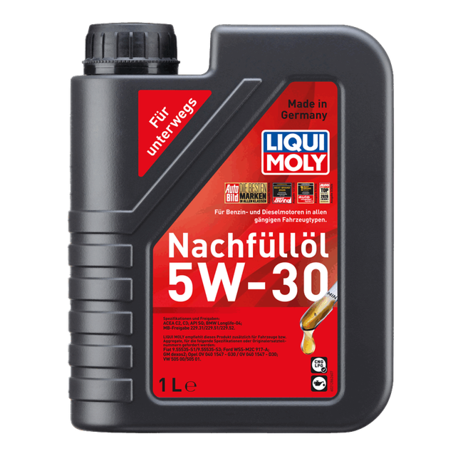 Påfyllningsolja 5W-30