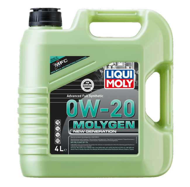 Molygen New Generation 0W-20
