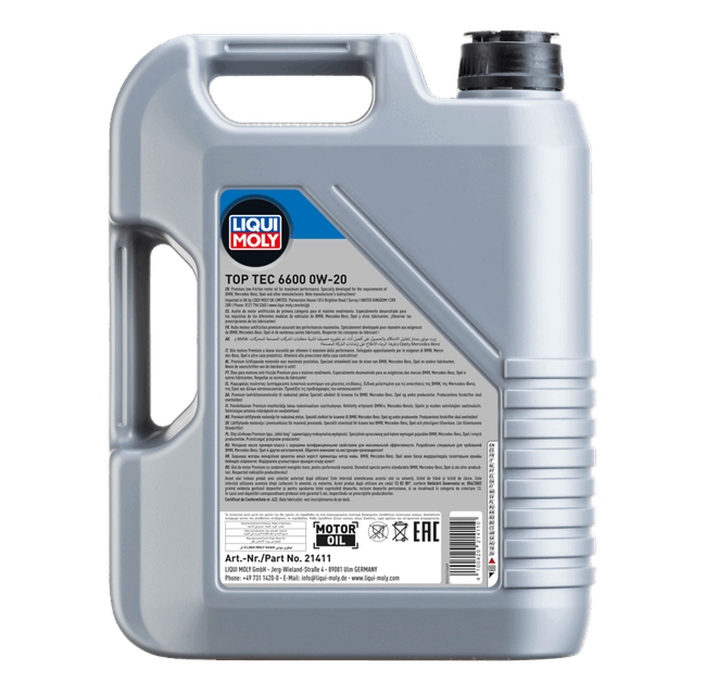 Top Tec 6600 0W-20