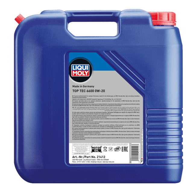Top Tec 6600 0W-20