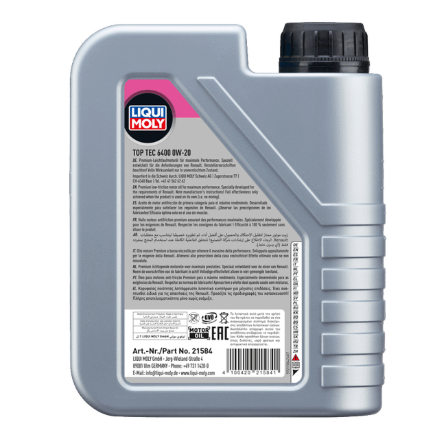 Top Tec 6400 0W-20