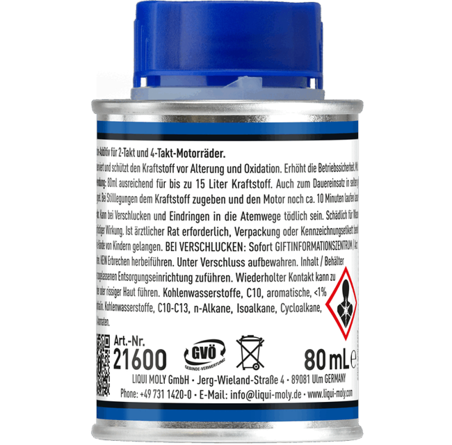 Motorbike Stabilisateur d'essence Shooter