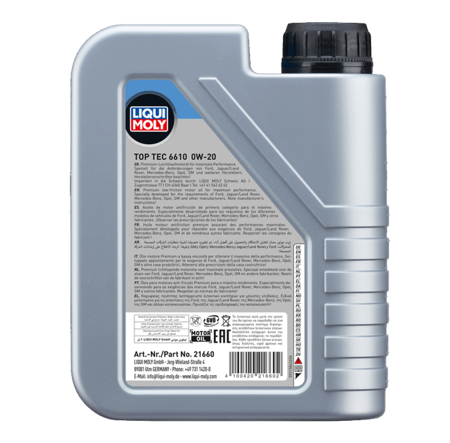 Top Tec 6610 0W-20
