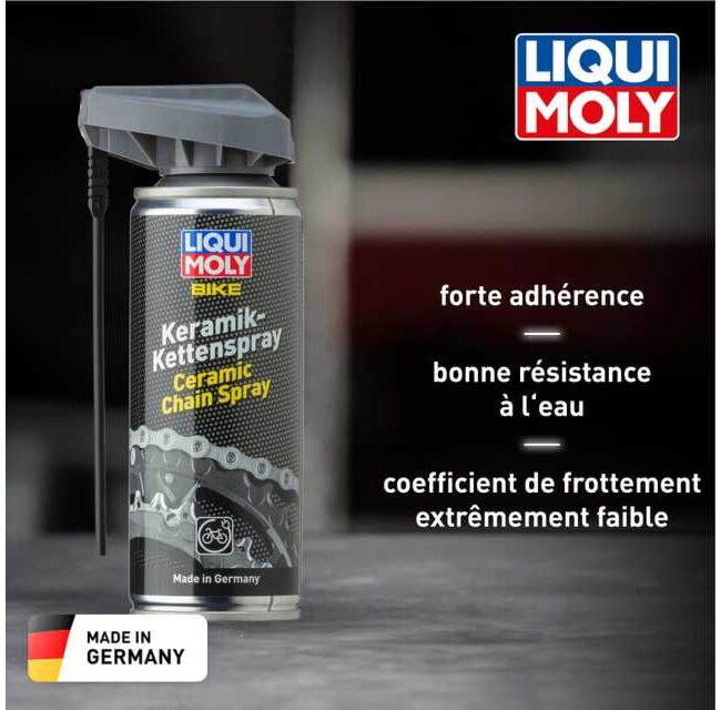 Bike Spray céramique d’entretien pour chaînes
