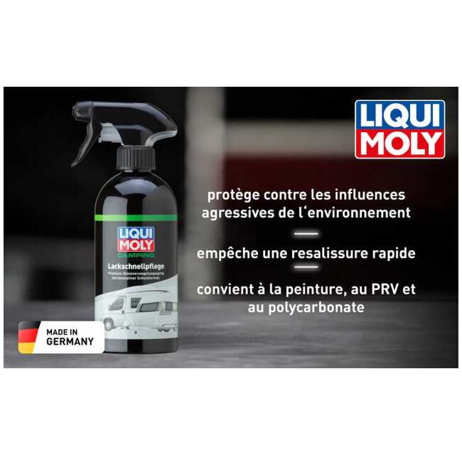 Camping Entretien rapide des vernis