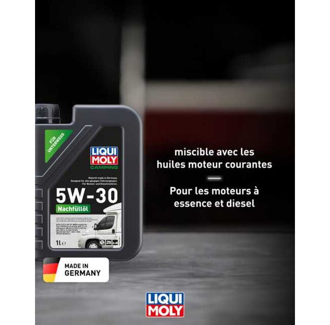 Camping Huile d'appoint 5W-30