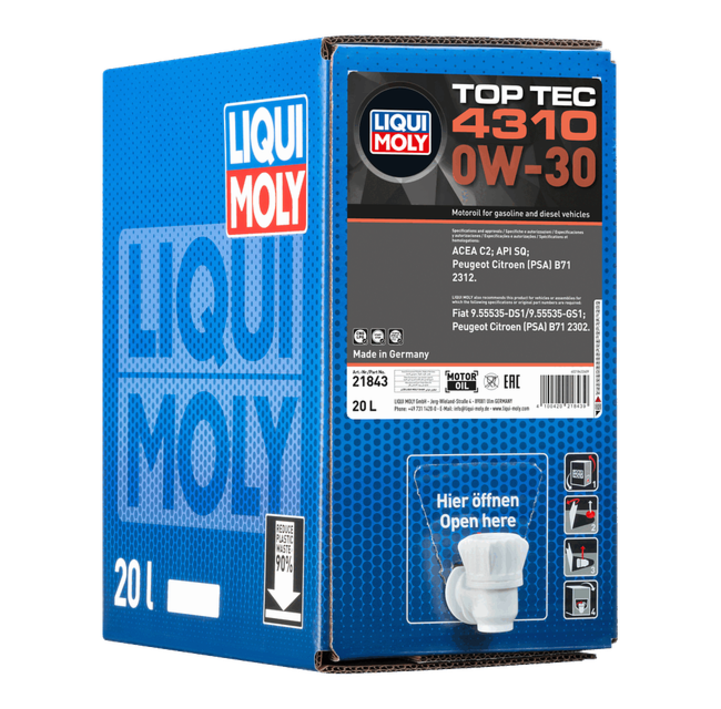 Top Tec 4310 0 W-30