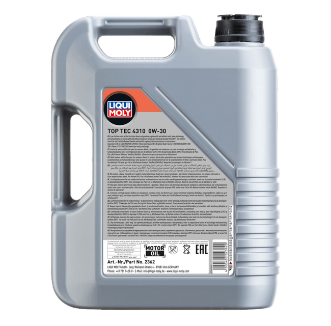 Top Tec 4310 0 W-30