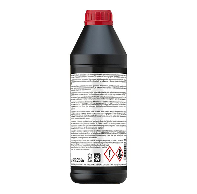 Aceite para el sistema hidráulico central