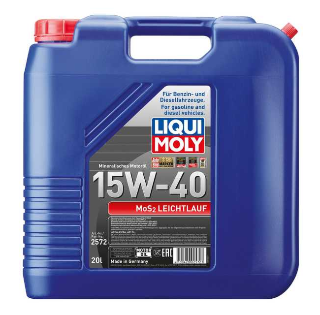 MoS2 Low-Friction 15W-40