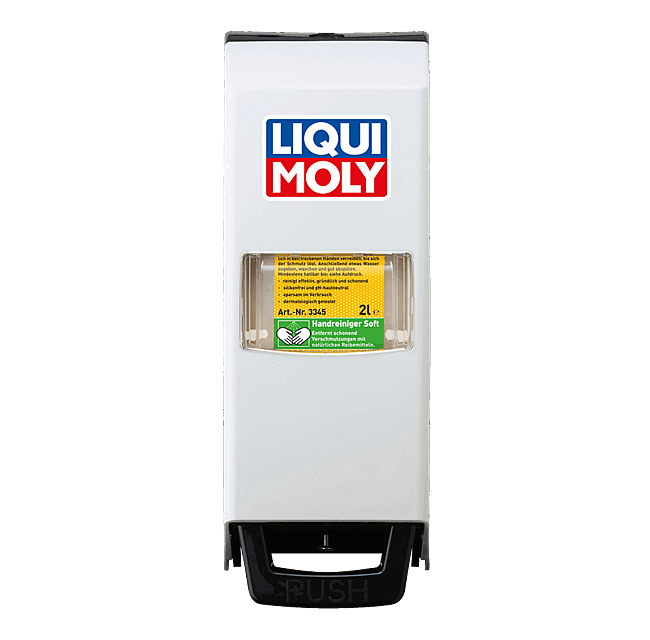 Dispenser for soft bottle