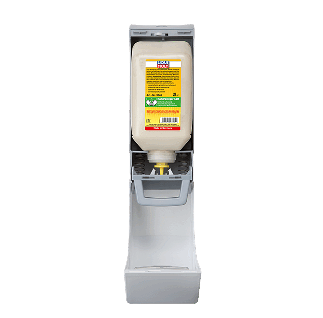 Dispenser for soft bottle