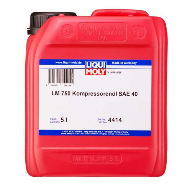 LM 750 Kompressorolie SAE 40